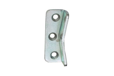 KWS wedge plate 6537 for locking handle in finish 82 (stainless steel, matte)