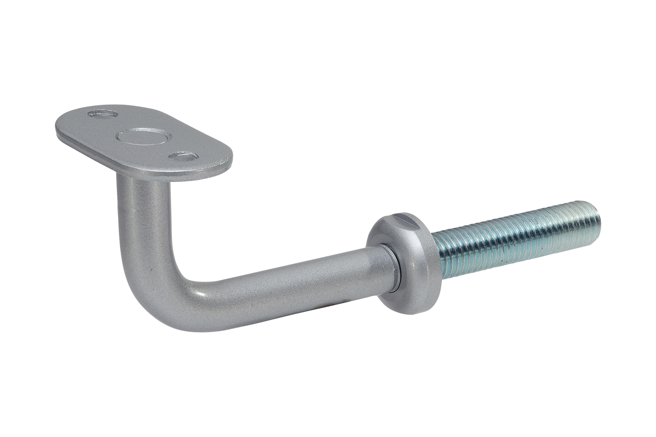 KWS Handrail support 4529 in finish 02 (steel, silver stove-enamelled)